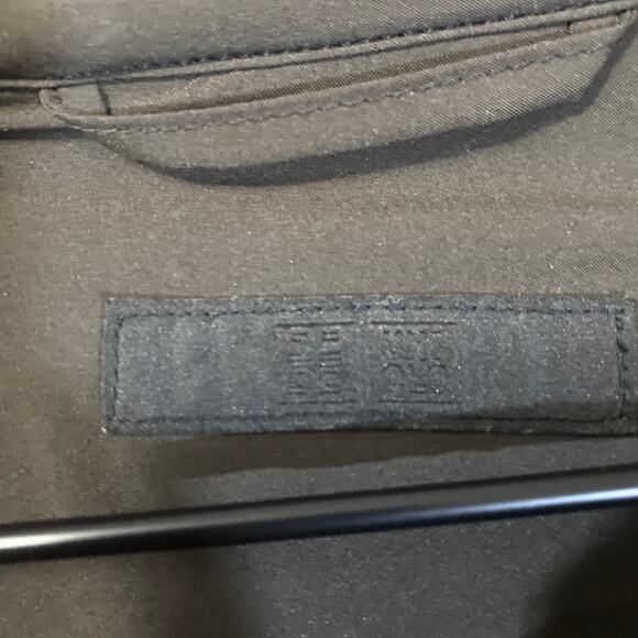 Uniqlo Brown Felted Overshirt Jacket Button Down Multi Pocket Sz 3X Collared - Picture 4 of 13